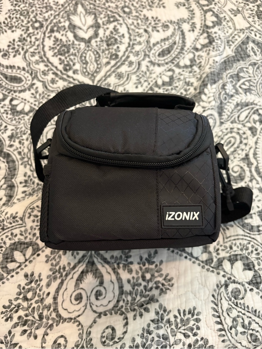 Black Men's Compact Camera/Carry Bag